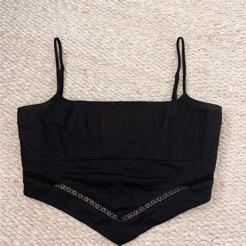 STAUD Black Women's Top